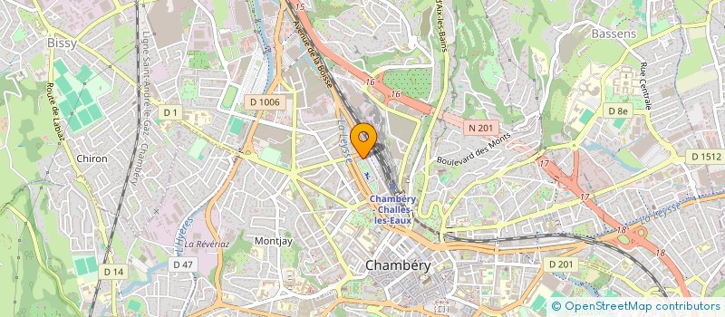 localisation de l'entreprise 839 895 075   CHAMBERY