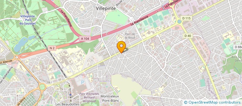 localisation de l'entreprise 839 926 078 à VILLEPINTE