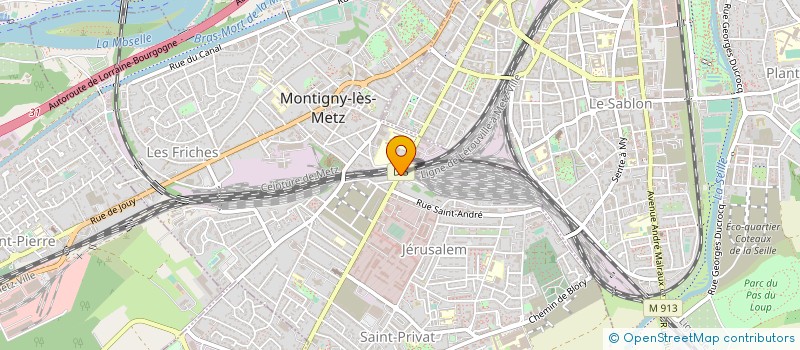 localisation de l'entreprise 839 933 777 à MONTIGNY-LES-METZ