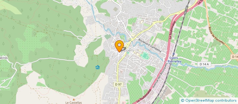 localisation de l'entreprise 839 939 493   CUERS