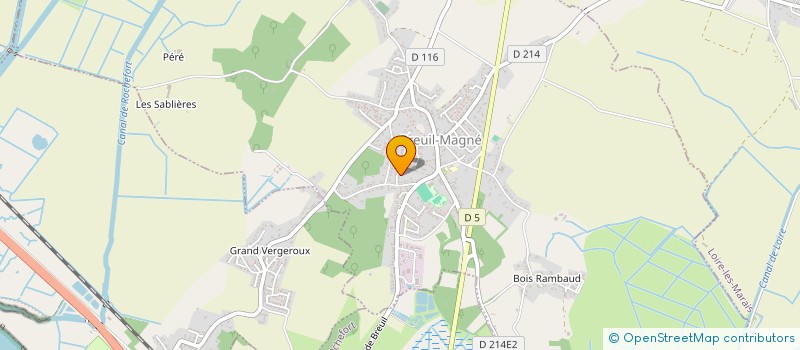 localisation de l'entreprise 839 953 254   BREUIL-MAGNE