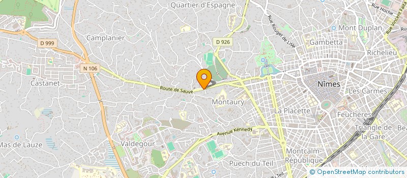 localisation de l'entreprise 839 965 290   NIMES