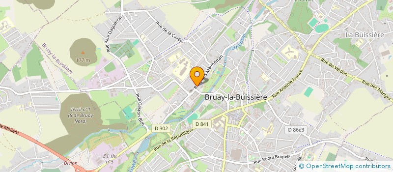 localisation de l'entreprise 839 966 140   AUCHEL