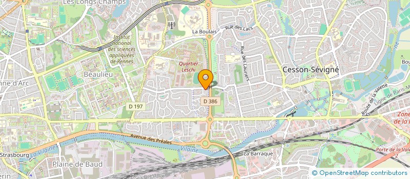 localisation de l'entreprise 839 967 817   CESSON-SEVIGNE