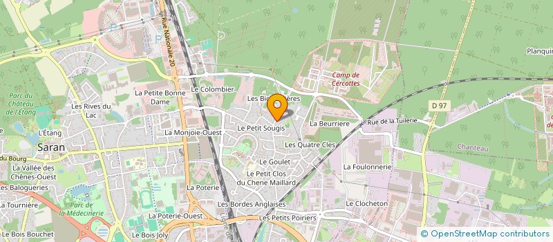 localisation de l'entreprise 839 971 330 à SARAN