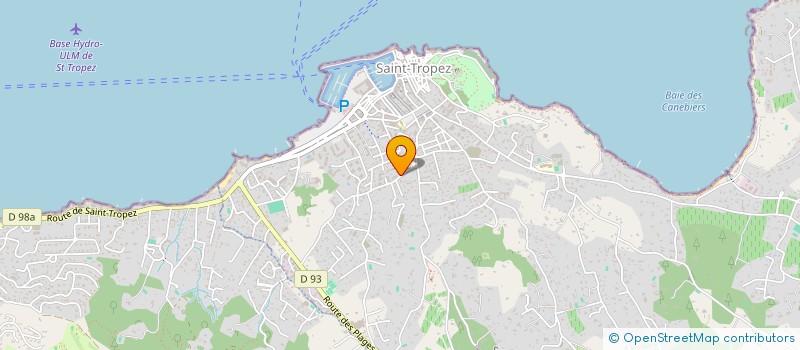 localisation de l'entreprise 83990 PARADIS  SAINT-TROPEZ