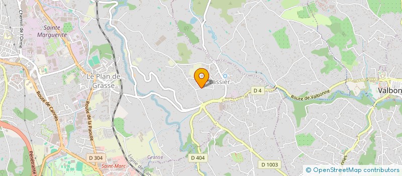 localisation de l'entreprise 83TA  GRASSE