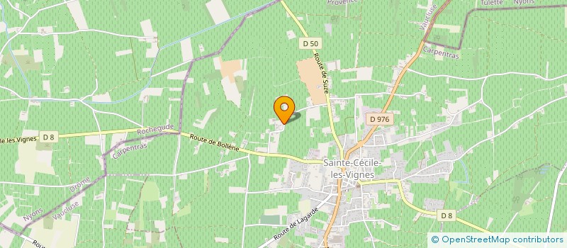 localisation de l'entreprise 84  SAINTE-CECILE-LES-VIGNES