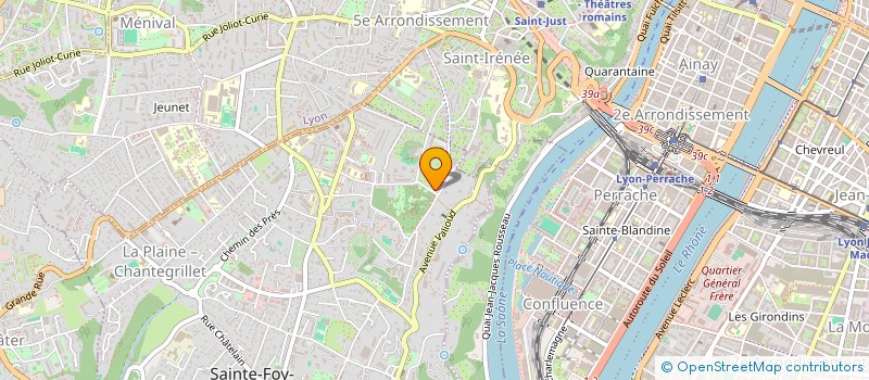 localisation de l'entreprise 84 BECHEVELIN  SAINTE-FOY-LES-LYON