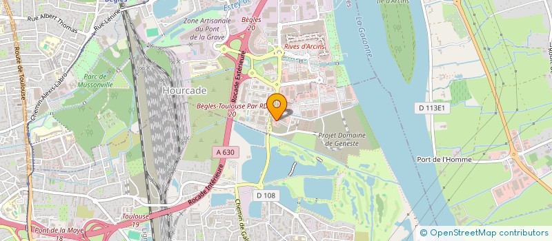 localisation de l'entreprise 84 CORPORATE  VILLENAVE-D'ORNON