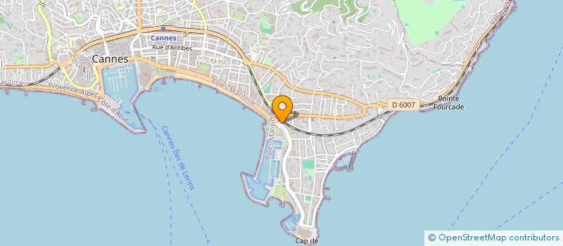 localisation de l'entreprise 84 CROISETTE à CANNES