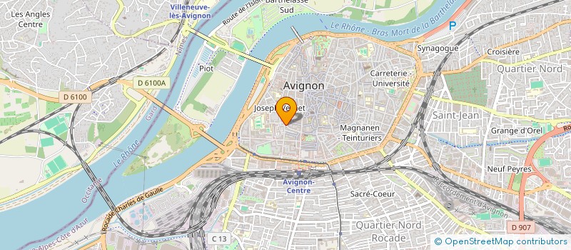 localisation de l'entreprise 84 VERNET  AVIGNON