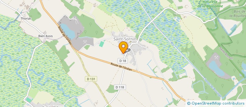 localisation de l'entreprise 840 009 005   SAINT-SORNIN