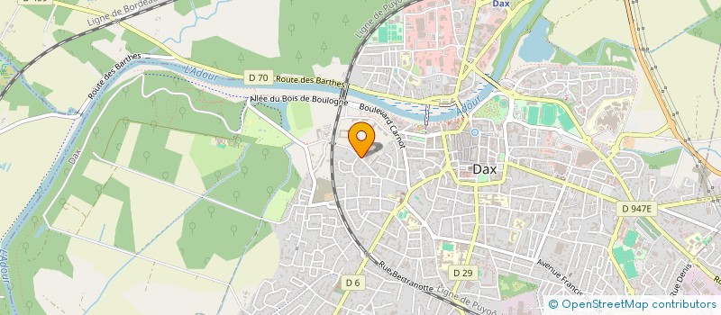localisation de l'entreprise 840 009 021 à BORDEAUX