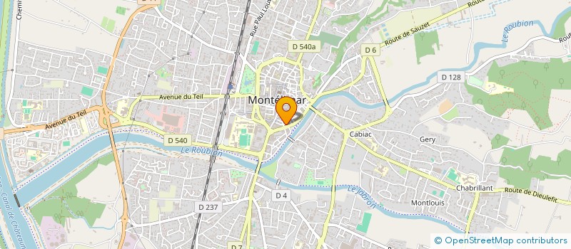 localisation de l'entreprise 840 010 219 à MONTELIMAR