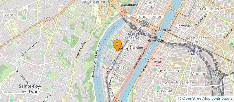 localisation de l'entreprise 840 030 084   LYON