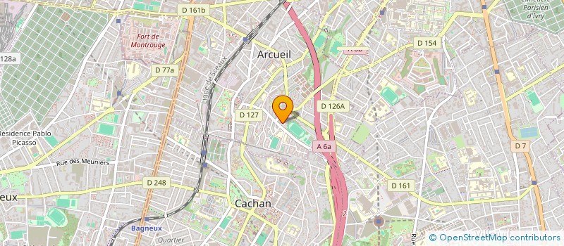 localisation de l'entreprise 840 050 983 à ARCUEIL