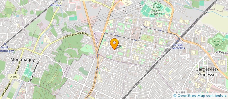 localisation de l'entreprise 840 057 699   SARCELLES