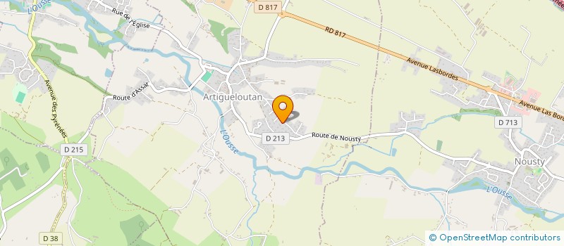 localisation de l'entreprise 840 062 541   ARTIGUELOUTAN