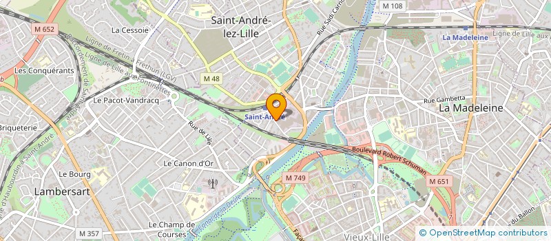 localisation de l'entreprise 840 063 762 à SAINT-ANDRE-LEZ-LILLE