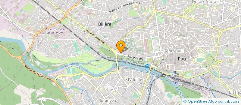 localisation de l'entreprise 840 083 612  à PAU