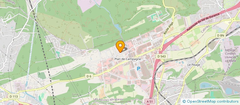localisation de l'entreprise 840 086 722 à LES PENNES-MIRABEAU