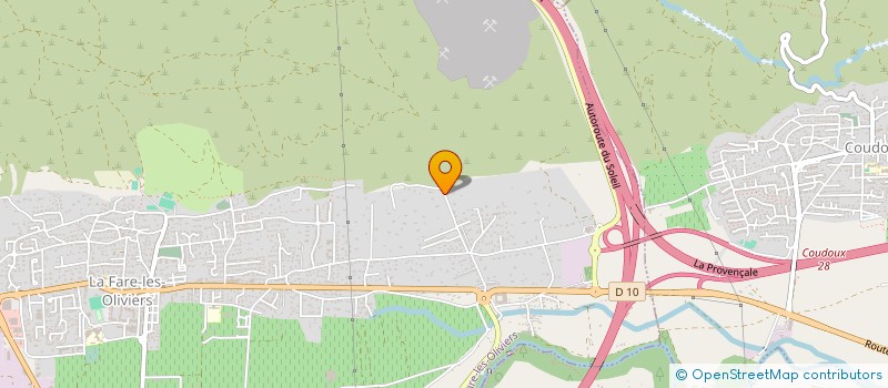 localisation de l'entreprise 840 088 371   LA FARE-LES-OLIVIERS