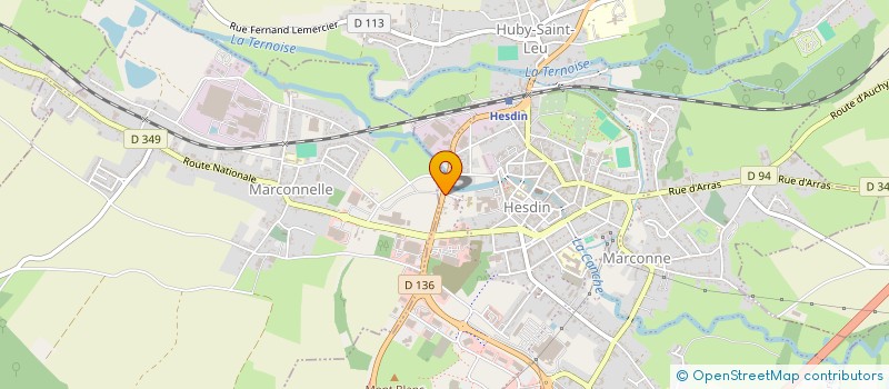 localisation de l'entreprise 840 091 979   HESDIN-LA-FORET