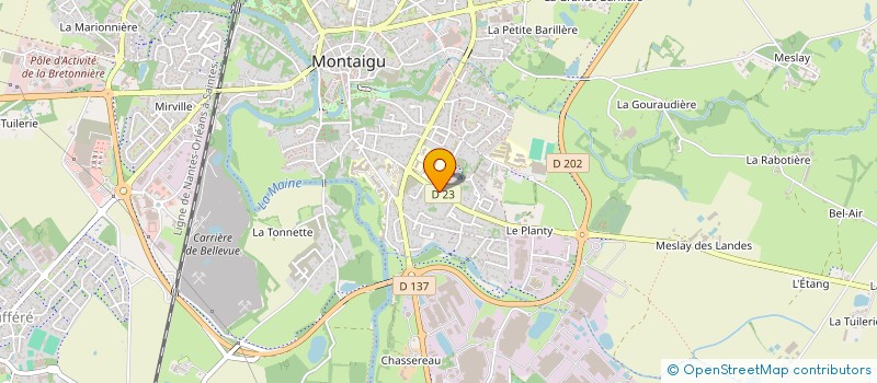 localisation de l'entreprise 840 105 670 à MONTAIGU-VENDEE