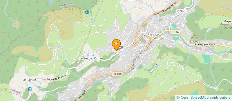 localisation de l'entreprise 840 110 845 à LA BRESSE