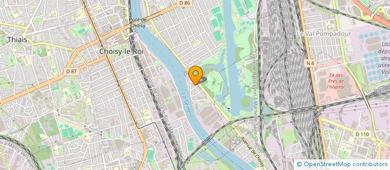 localisation de l'entreprise 840 115 802   CHOISY LE ROI