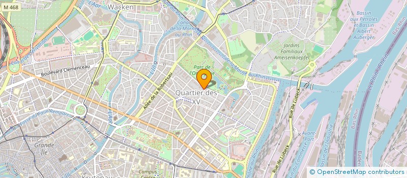 localisation de l'entreprise 840 127 112 à STRASBOURG