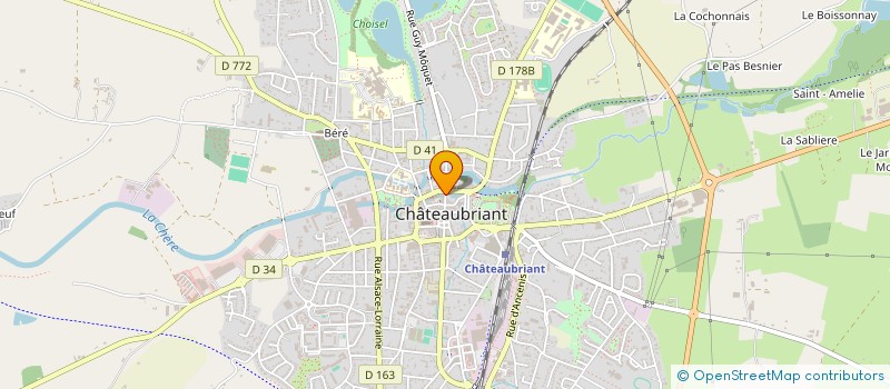 localisation de l'entreprise 840 136 360   CHATEAUBRIANT