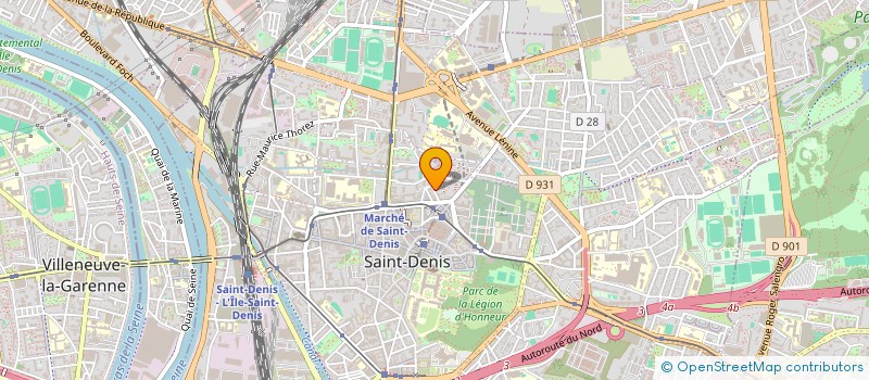 localisation de l'entreprise 840 140 099   PANTIN