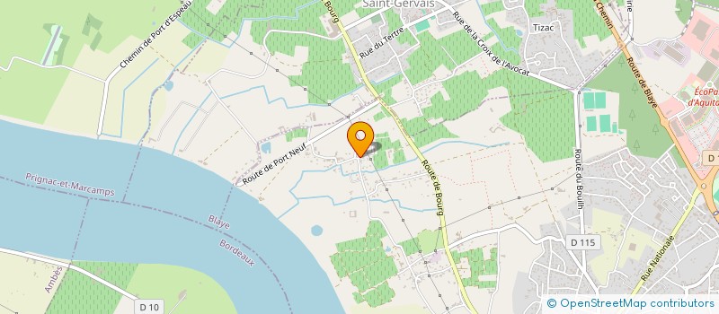 localisation de l'entreprise 840 140 156   SAINT-LAURENT-D'ARCE