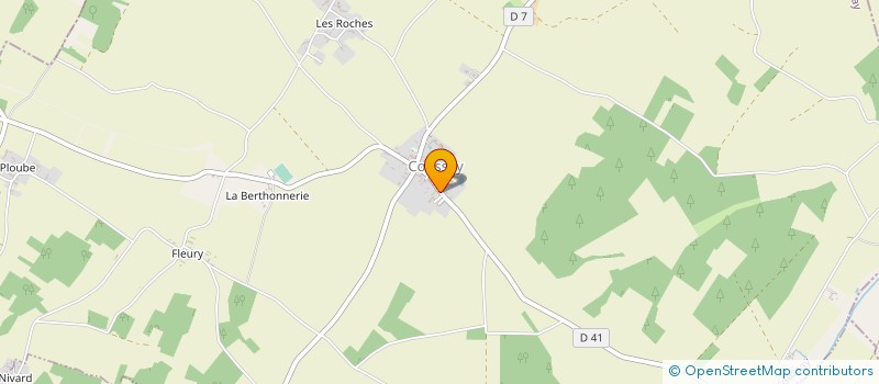 localisation de l'entreprise 840 161 558   COUSSAY