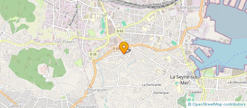 localisation de l'entreprise 840 164 750 à LA SEYNE-SUR-MER