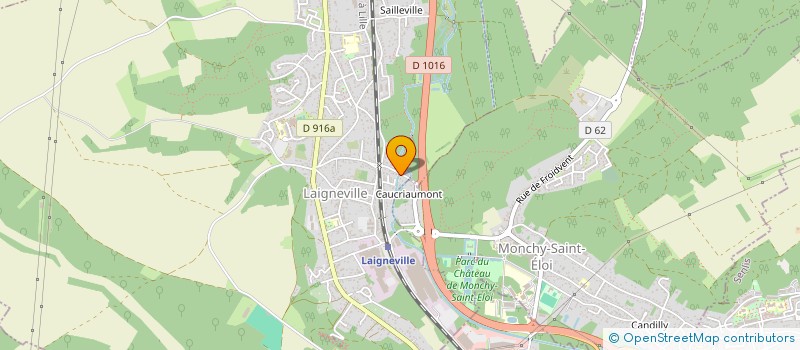 localisation de l'entreprise 840 167 985   LAIGNEVILLE