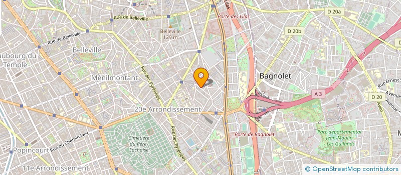 localisation de l'entreprise 840 190 797   PARIS