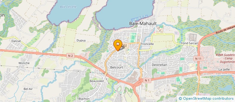 localisation de l'entreprise 840 217 301 à BAIE MAHAULT