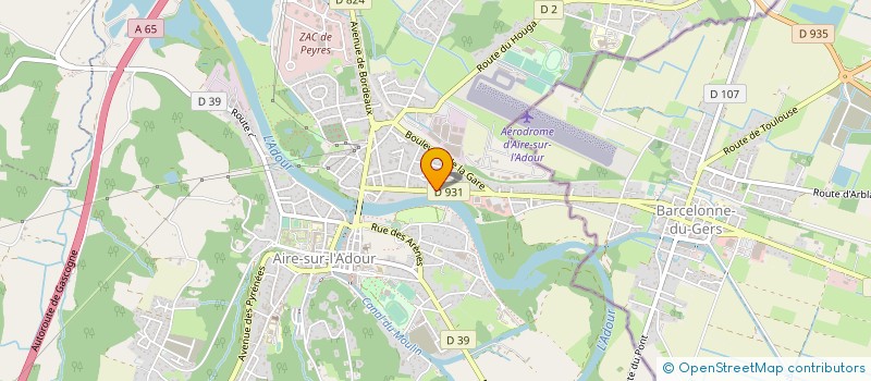 localisation de l'entreprise 840 235 295   AIRE-SUR-L'ADOUR