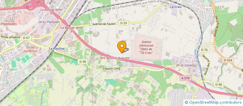 localisation de l'entreprise 840 264 964   LA CRAU