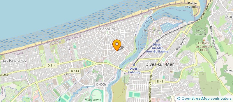 localisation de l'entreprise 840 294 466   CABOURG