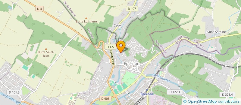 localisation de l'entreprise 840 323 497 à EPERNON