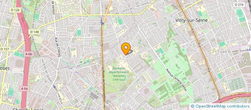 localisation de l'entreprise 840 334 213  à VITRY-SUR-SEINE