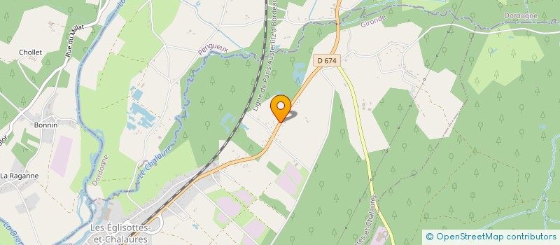 localisation de l'entreprise 840 334 783   LES EGLISOTTES-ET-CHALAURES