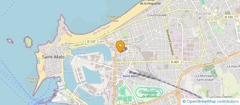 localisation de l'entreprise 840 337 414   SAINT-MALO