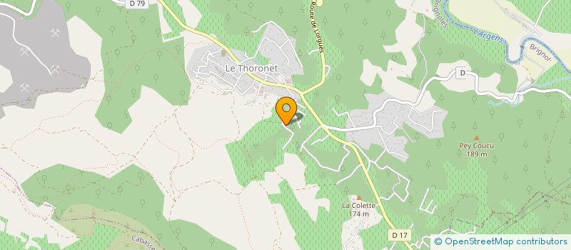 localisation de l'entreprise 840 352 918   LE THORONET