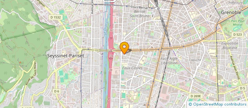 localisation de l'entreprise 840 354 971  à SAINT-EGREVE