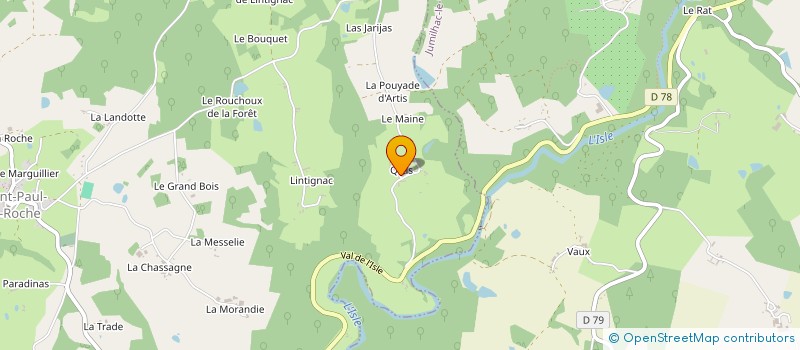 localisation de l'entreprise 840 356 125   SAINT-PAUL-LA-ROCHE